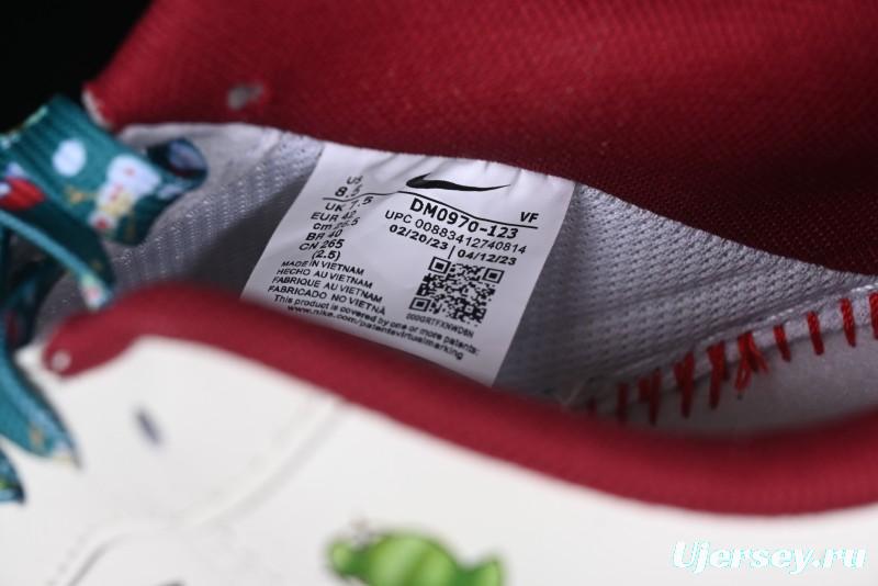 Nike Air Force 1 '07 Low Custom Christmas Party Casual Sneakers - DM0970-132