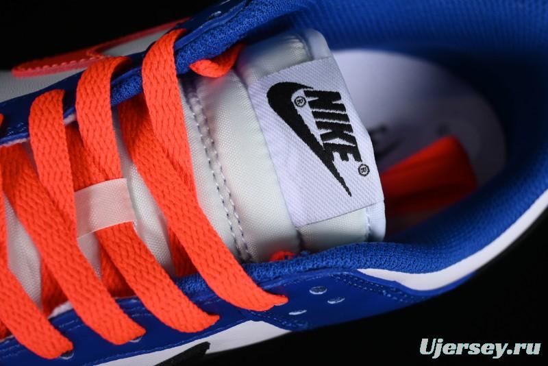 Nike Dunk Low SB Casual Skate Shoes in White Blue Red - CW1590-104