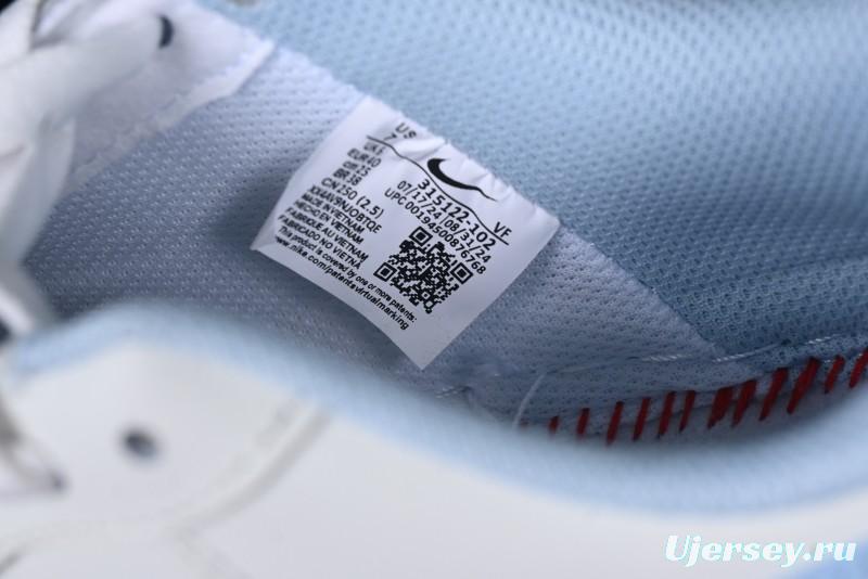 Nike Air Force 1 '07 Low Light Blue Casual Sneakers - 315122-102