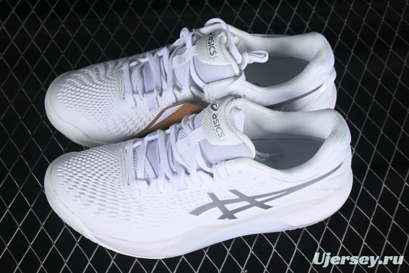 Asics Gel-Resolution 9 Wide Retro Breathable Cushioned Casual Running Shoes - 1042A226-100