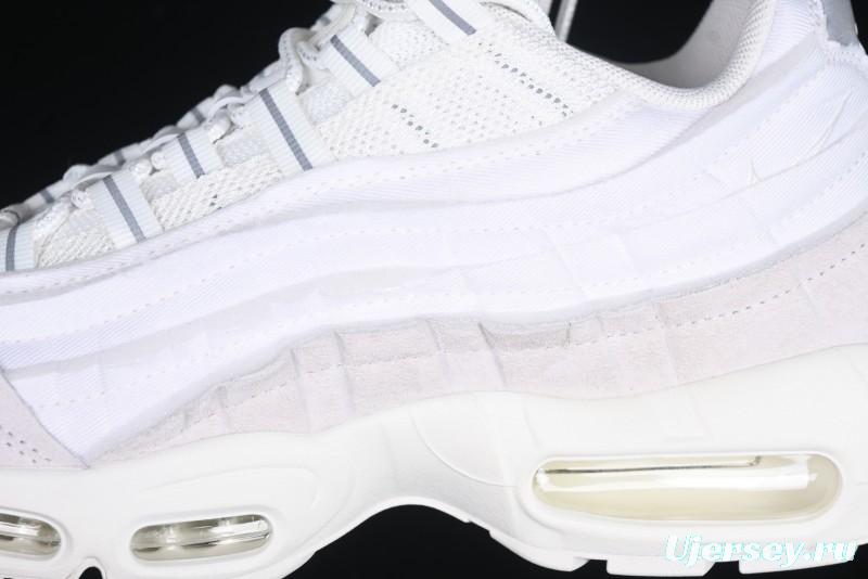 Nike Air Max 95 Retro Running Shoes with Air Cushion - CU8406-100