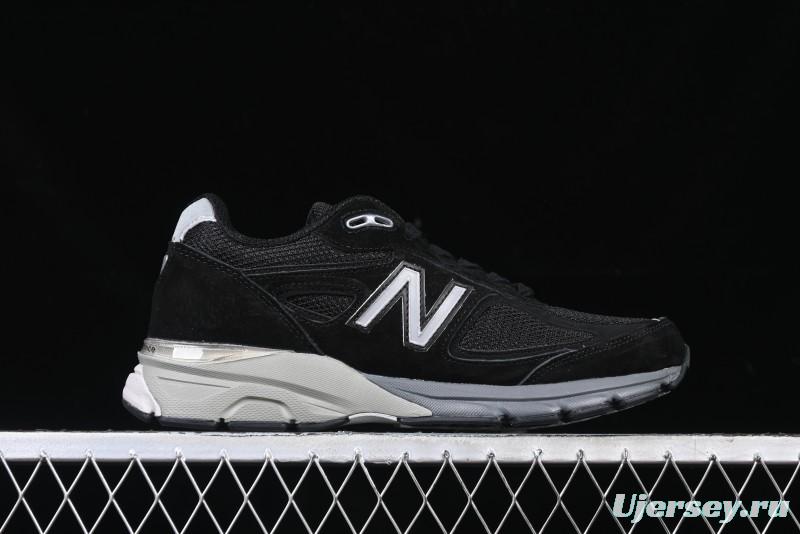 New Balance 990 Series Premium Retro Running Shoes with Carbon Fiber Midsole - M990BK4