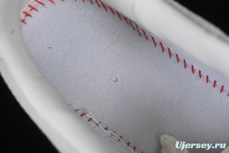 Nike Air Force 1 '07 Low Grey Pig Suede Graffiti Casual Sneakers - DF0188-035