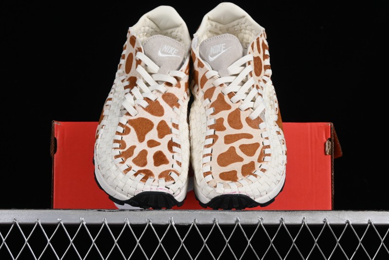 Nike Air Footscape Woven Asymmetrical Weave Slip-Resistant Low-Top Lifestyle Casual Shoes - FB1959-100