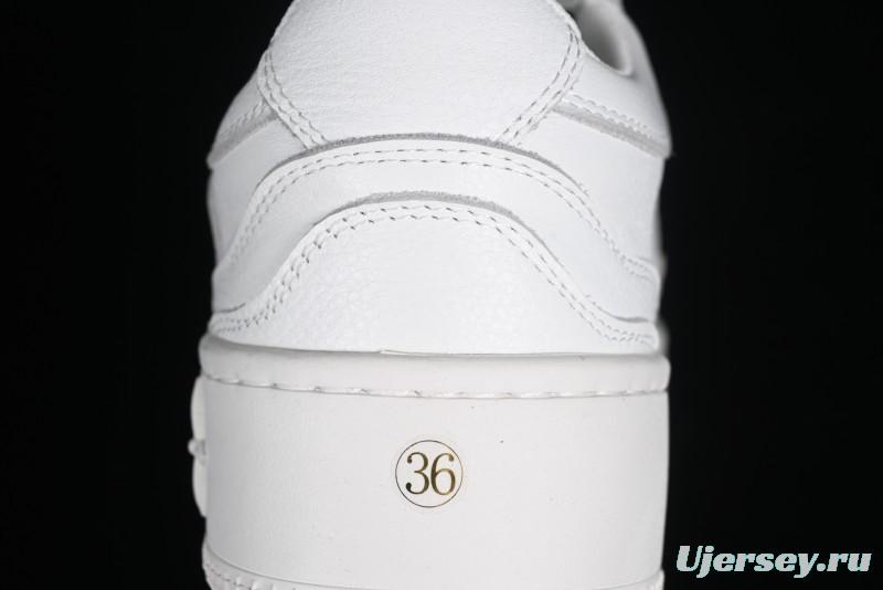 SMFK Comfortable Chunky Sole White Sneakers - T.D4