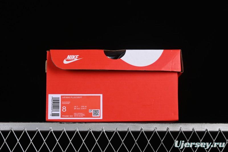 Nike Air Max Plus Drift Running Shoes with Air Cushion Technology - FD4290-003