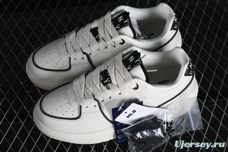 MLB Chunky Liner Basic New York Yankees Thick Sole Casual Sneakers with 6cm Height Increase - 3ASXCLR3N50WHS