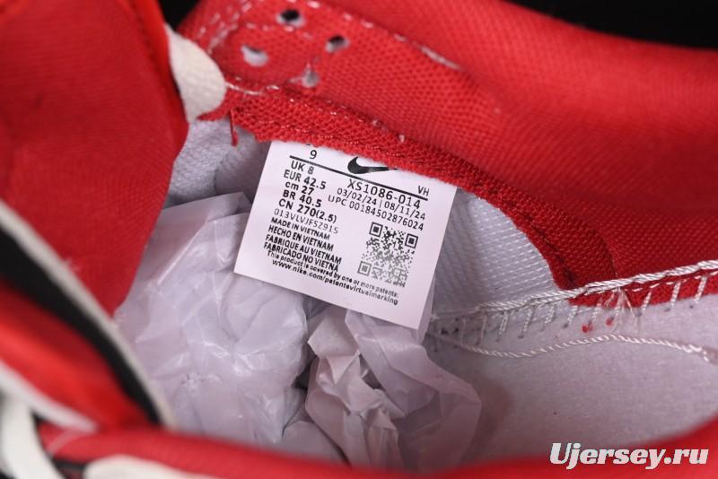 Nike SB Dunk Low Supreme Year of the Snake Limited Edition Red Black Snake Print Anniversary Custom Low-Top Casual Skate Shoes - XS1086-014