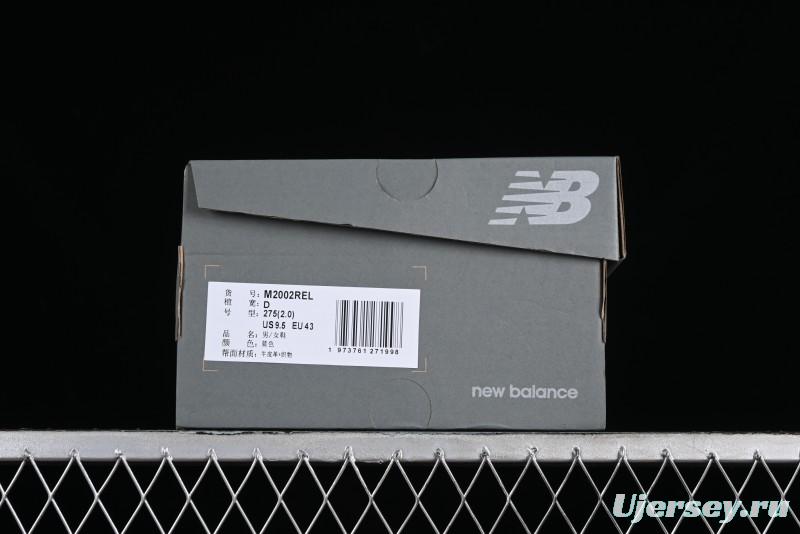 New Balance 2002 Series Retro Casual Running Shoes with Upgraded N-ERGY Cushion - M2002REL
