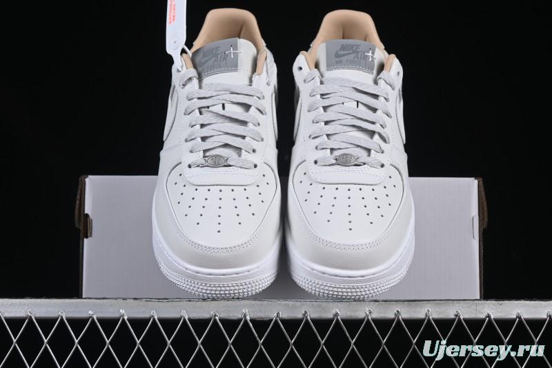Nike Air Force 1'07 Low Casual Sneakers with Full-Length Air Cushion - IB1406-111