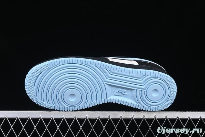 Nike Air Force 1 '07 Low Supreme Collaboration Tiffany Blue Low-Top Casual Sneakers - DF0188-025