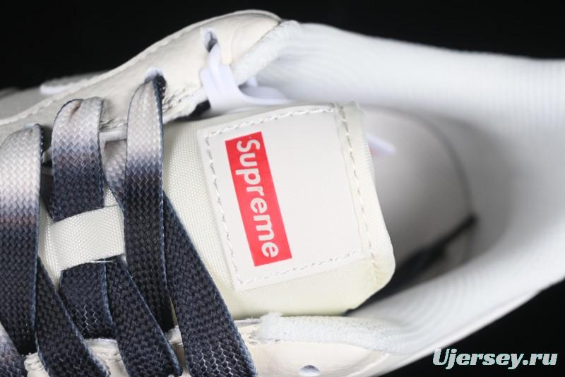 Nike Air Force 1 '07 Low Supreme Collaboration Casual Sneakers with Dual-Color Sole - XZ6188-017