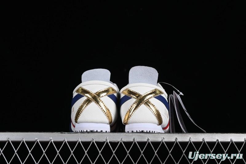 Onitsuka Tiger Mexico 66 Low-Top Leather Sneakers for Casual Running - D507L-0152