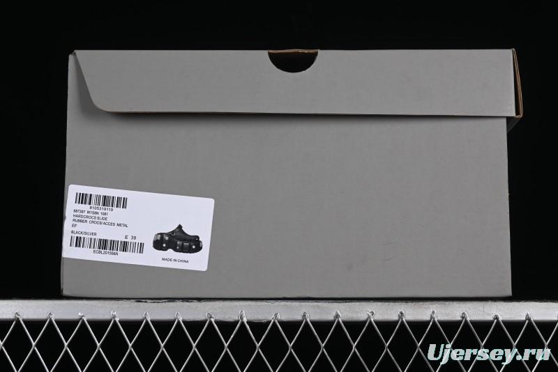 Balenciaga Hardcrocs Slide EVA Round Toe Ultra Thick Sole Clog Sandals - W1S8N1081