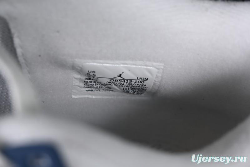 Nike SB x Air Jordan 4 Retro "Navy" White Blue Basketball Shoes - DR5415-100