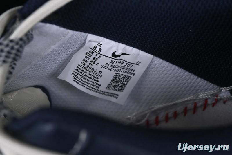 Nike Air Force 1 '07 Low The North Face Collaboration Beige Blue Patchwork Drawstring Casual Shoes - SJ1198-107