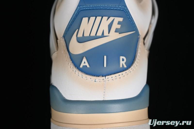 Nike Air Jordan 4 Retro Basketball Shoes Blastoise Collaboration - 308797-105