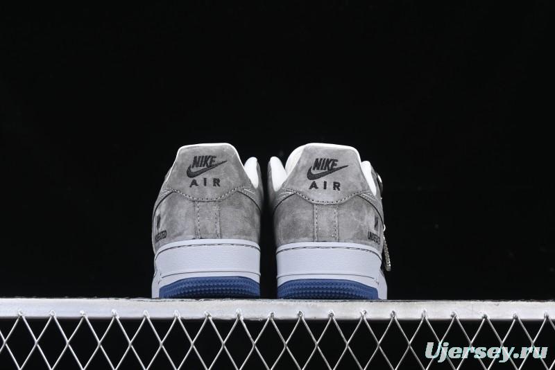 Nike Air Force 1 '07 Low UN Collaboration - Shadow Grey Pigskin Sneakers DF0188-018