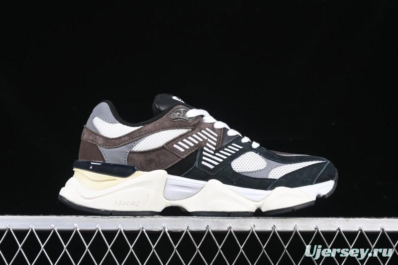 New Balance 9060 Retro Casual Running Shoes with ABZORB Cushioning Technology - U9060BRN