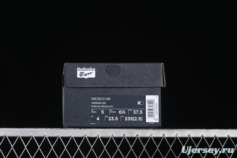 Onitsuka Tiger Mexico 66 Low-Top Leather Sneakers for Casual Running and Leisure - 1183B566-020