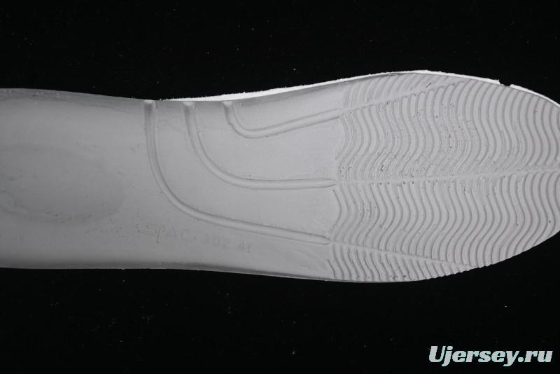 Alexander McQueen Oversized Sneakers with Black Suede Heel Detail - D.E5