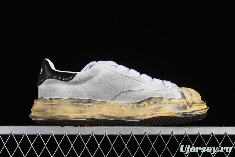 Wayne MMY Original Sole Leather Low Sneaker with Deconstructed Ice Cream Outsole - W.E5
