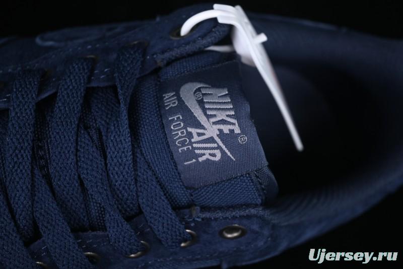 Nike Air Force 1 '07 Low Casual Sneakers in Light Blue with Full-Length Air Cushion - HQ3822-400