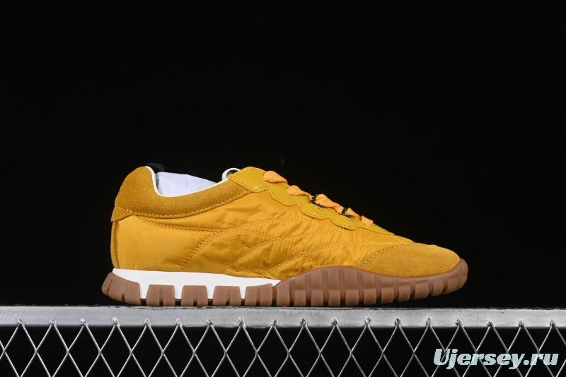 Miu Miu Suede Round Toe Lace-Up Women's Low-Top Casual Shoes - 99D4