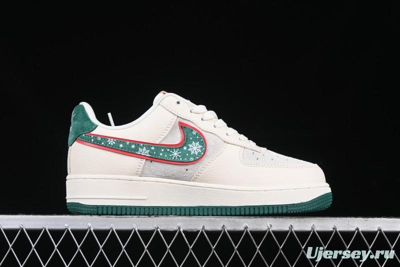 Nike Air Force 1'07 Low Just Collaboration - Christmas Tree Low-Top Casual Sneakers - DF0188-034