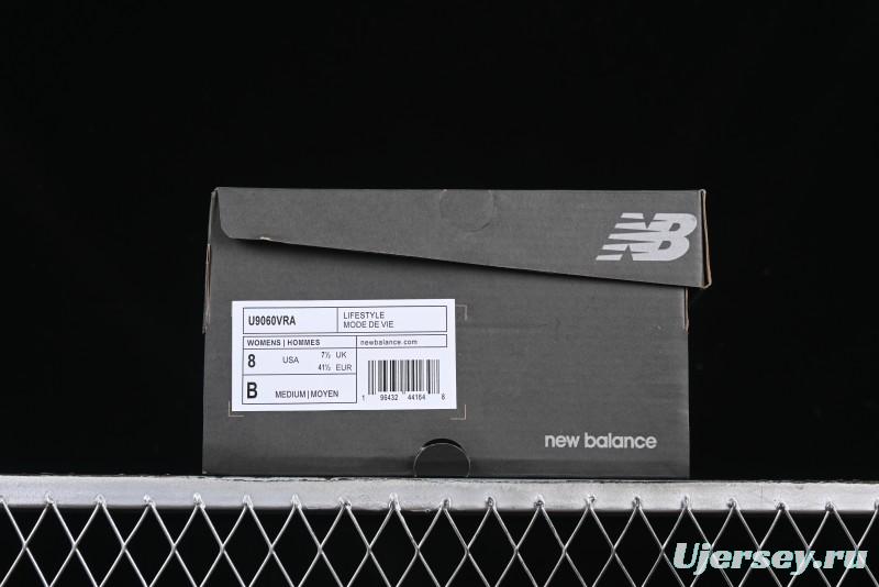 New Balance 9060 Retro Casual Running Sneakers with ABZORB Cushioning Technology - U9060VRA