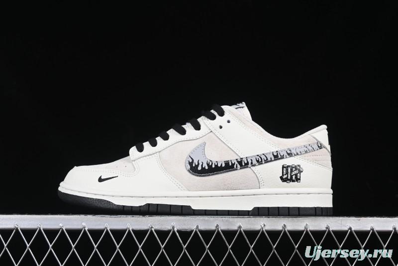 Nike SB Dunk Low UN Collaboration Anniversary Custom Sneakers with Black Swoosh - DJ2024-068