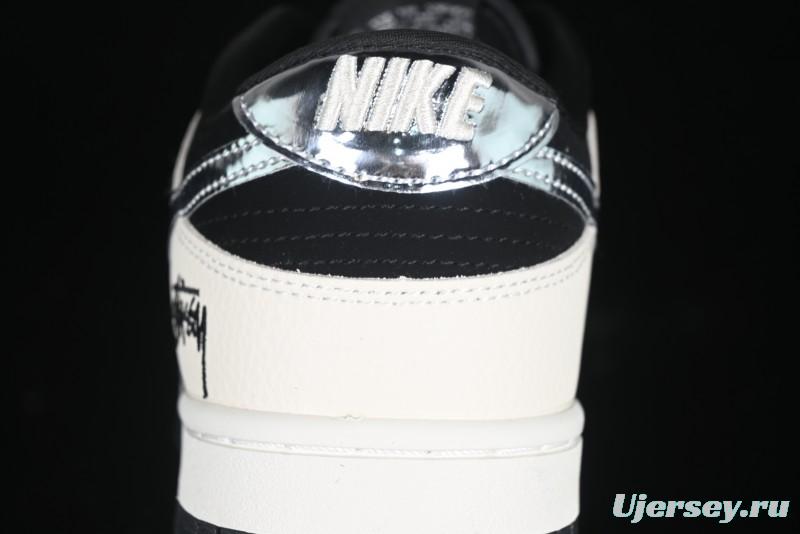 Nike SB Dunk Low Stussy Anniversary Edition Customized Low-Top Casual Skate Shoes - KK1333-015