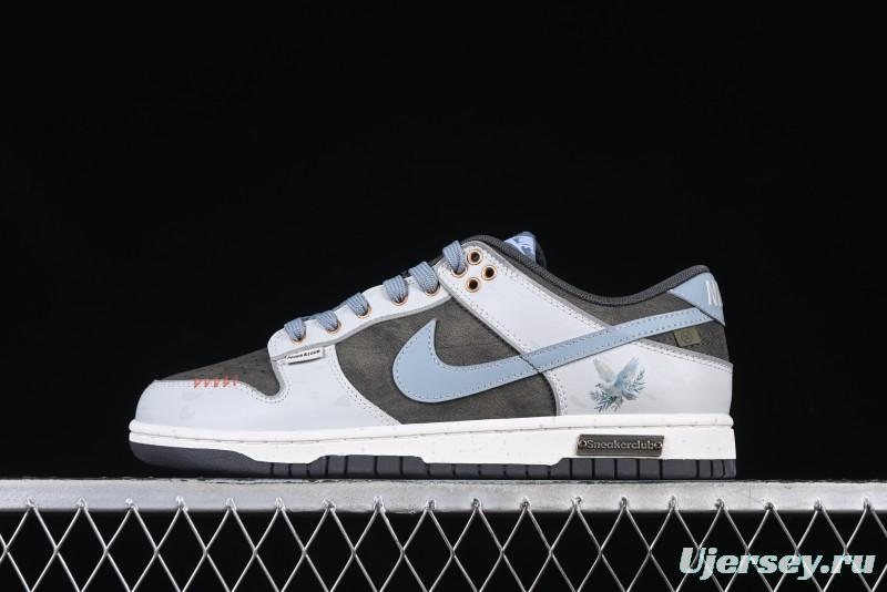 Nike SB Dunk Low Peace Dove Anniversary High-End Custom Low-Top Casual Skate Shoes - GB1220-010