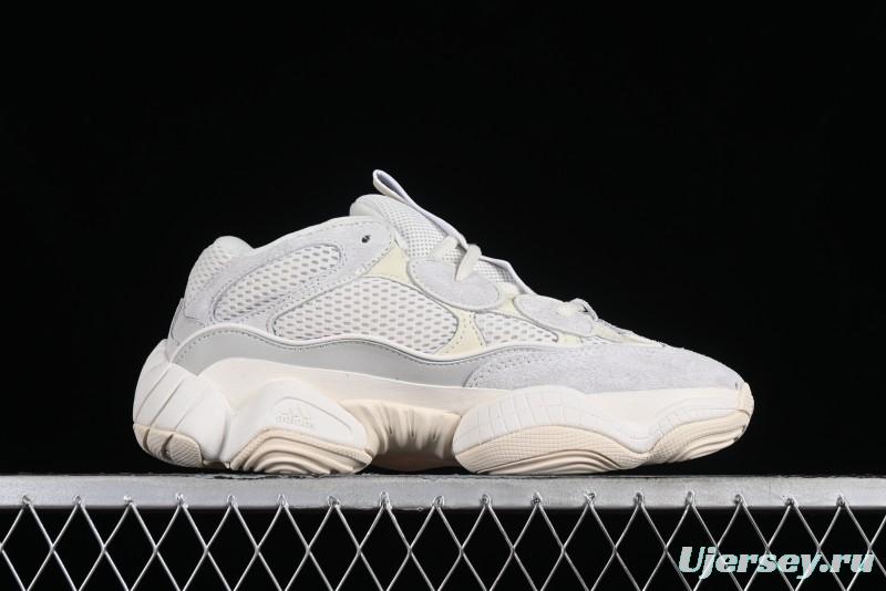 Adidas Yeezy 500 Bone White Casual Running Shoes - FV3573