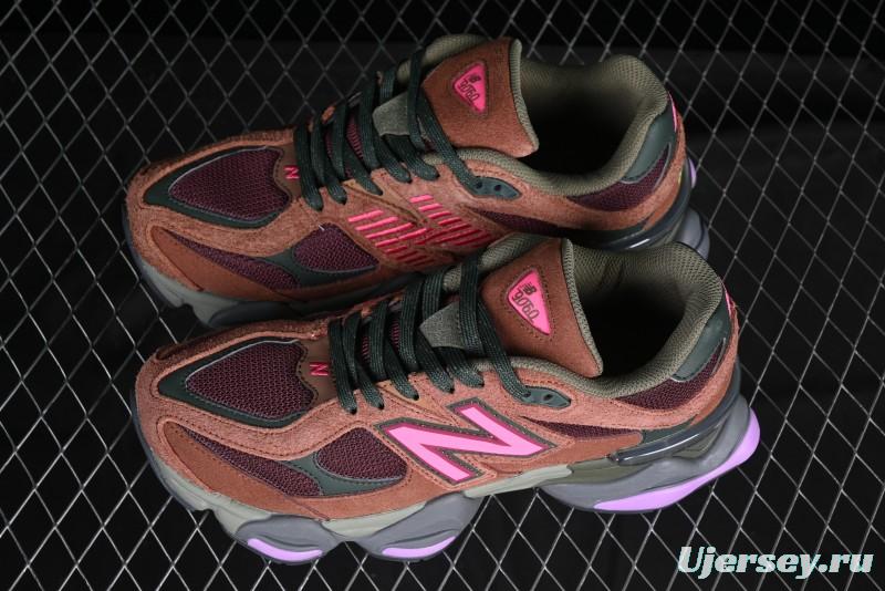 New Balance 9060 Retro Casual Running Shoes with ABZORB Cushioning Technology - U9060BUR