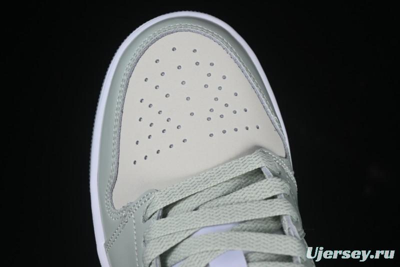 Nike Air Jordan 1 Low AJ1 Amber Green Low-Top Casual Sneakers - HF4078-100