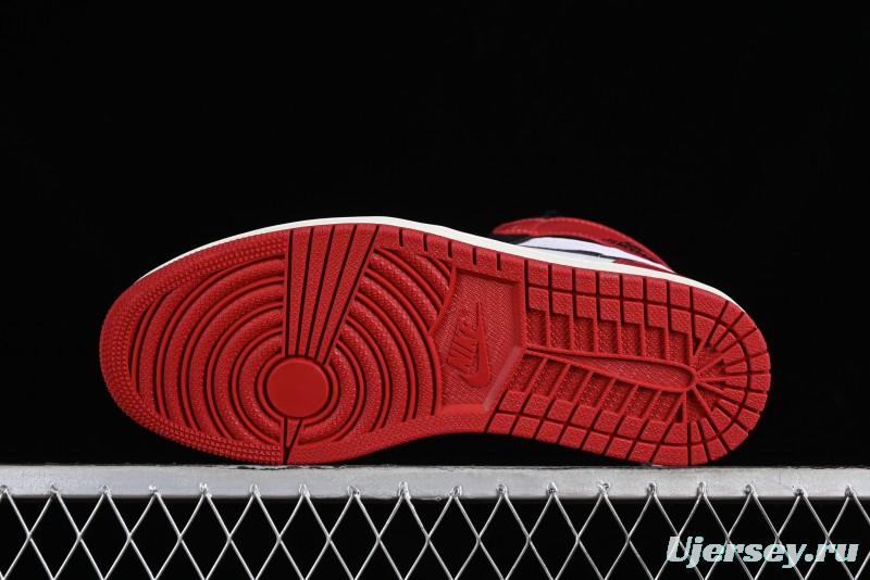 Nike Air Jordan 1 High OG "Black Toe Reimagined" Retro Basketball Shoes - DZ5485-106