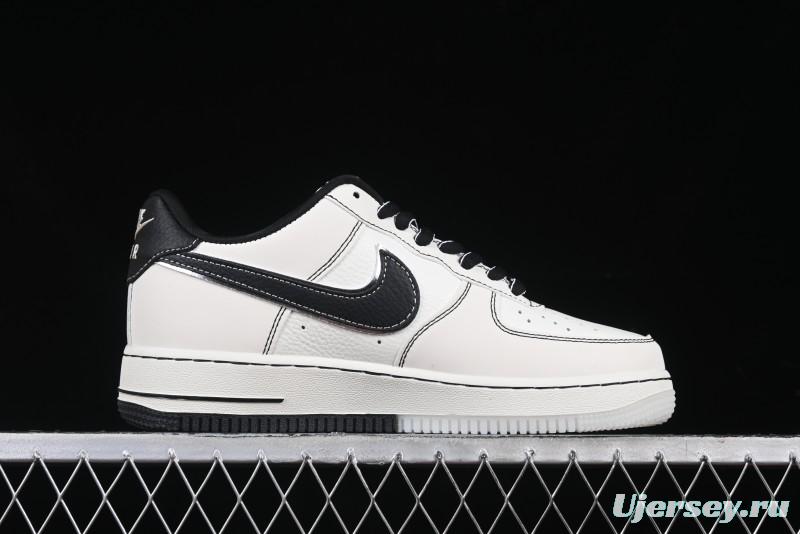 Nike Air Force 1 '07 Low Collaboration Sneakers with Black Stitch Dual-Color Sole - CH6336-515