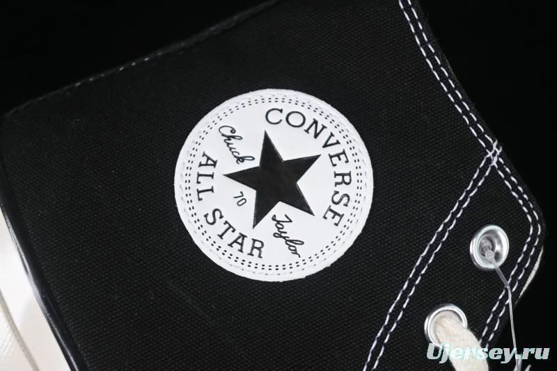 Converse Chuck 1970s High-Top Casual Canvas Sneakers with Classic Graffiti Limited Edition Three-Star Logo - 162050C