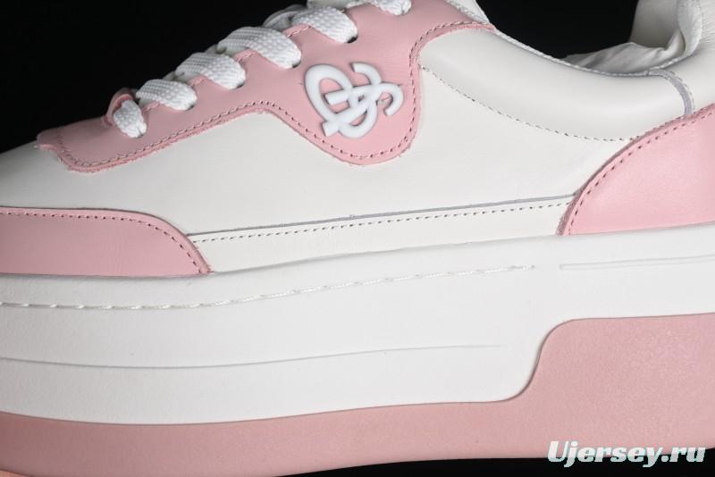 ANN ANDELMAN Pink White Chunky Retro Low-Top Sneakers - 210821