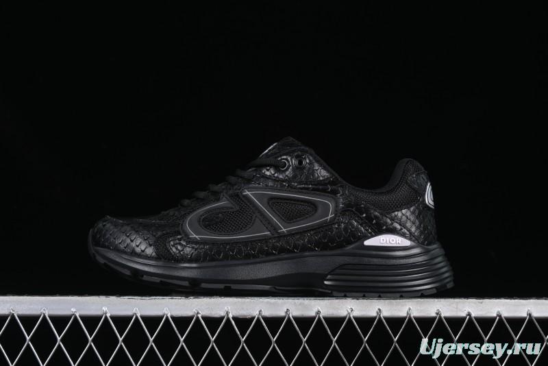 Dior B30 Sneakers with Reflective CD30 Logo and Lightweight Rubber Sole - CD30