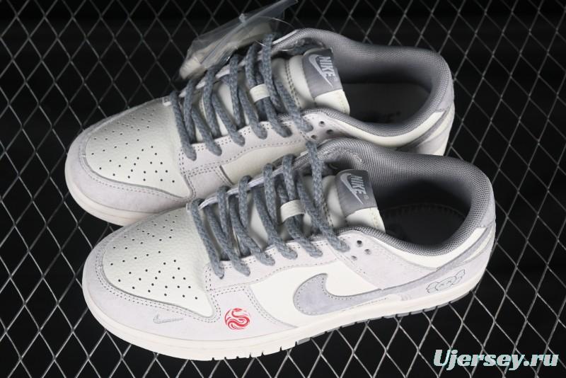 Nike SB Dunk Low KAWS Year of the Snake Collaboration Anniversary Customized Low-Top Casual Skate Shoes - YX5066-250