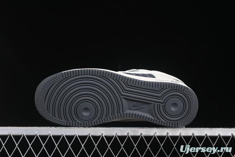 Nike Air Force 1 '07 Low Stussy Collaboration Beige Grey Casual Sneakers - XZ6188-726