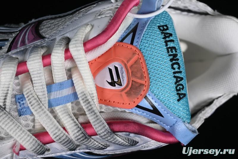 Balenciaga Runner Kith Four Color Retro Casual Shoes - W3RBW2325