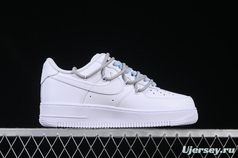 Nike Air Force 1 '07 Low Blue Storm Casual Sneakers - YY2024-626