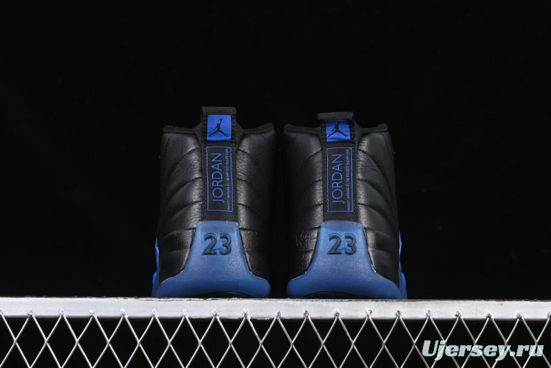 Nike Air Jordan 12 Retro Basketball Shoes with Game Royal Colorway - 130690-014
