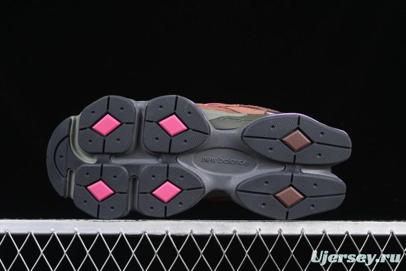 New Balance 9060 Retro Casual Running Shoes with ABZORB Cushioning Technology - U9060BUR