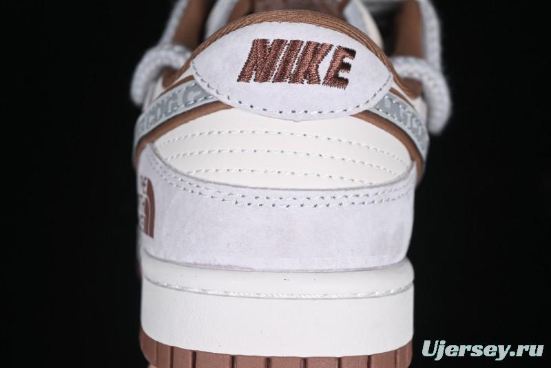 Nike SB Dunk Low The North Face x CDG Collaboration Anniversary Edition Custom Low-Top Casual Sneakers - XX3168-110