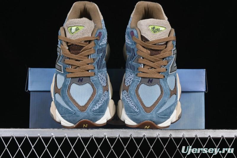 New Balance 9060 Retro Casual Running Sneakers with ABZORB Cushioning Technology - U9060BD1