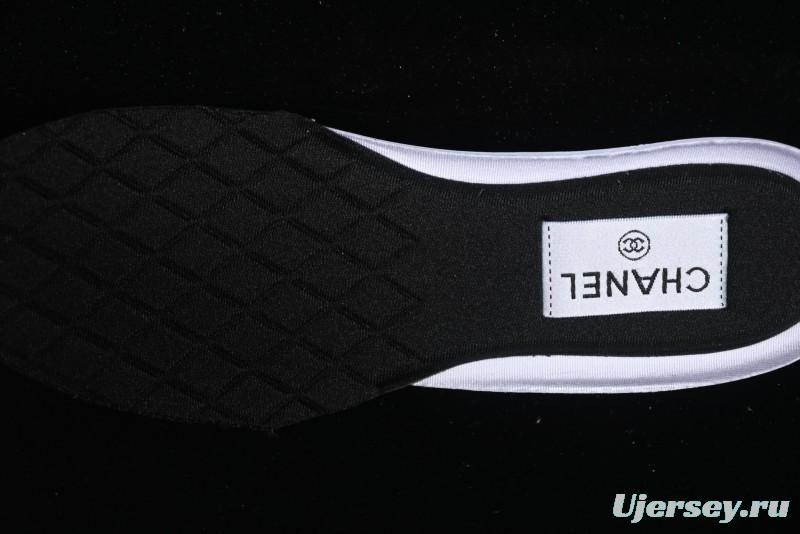 Chanel 25C Tie-Up Flat Casual Lifestyle Shoes - G46372